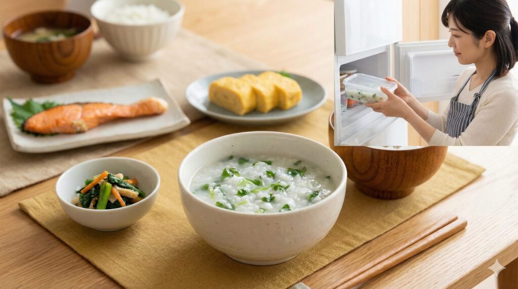 美味しくご飯から七草粥を作る献立と保存