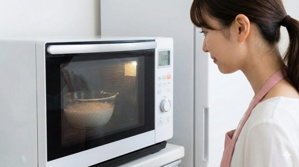 レンジで1人分を5分で作る時短技