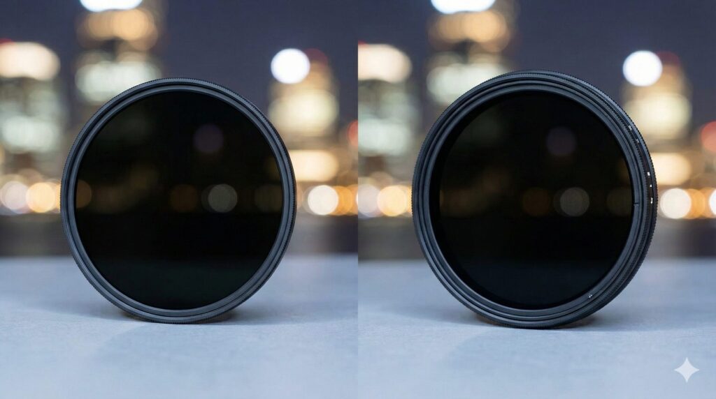 可変NDと固定NDのメリット デメリット比較