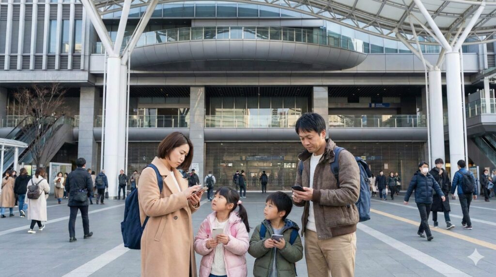 元旦の博多駅ビル休館とランチ難民対策
