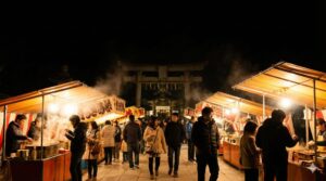 2026年初詣屋台は1月4日も営業？日曜の混雑と終了時間を徹底解説