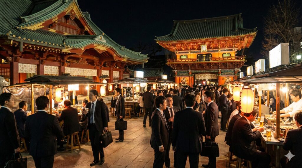神田明神は屋台の営業時間も長くおすすめ