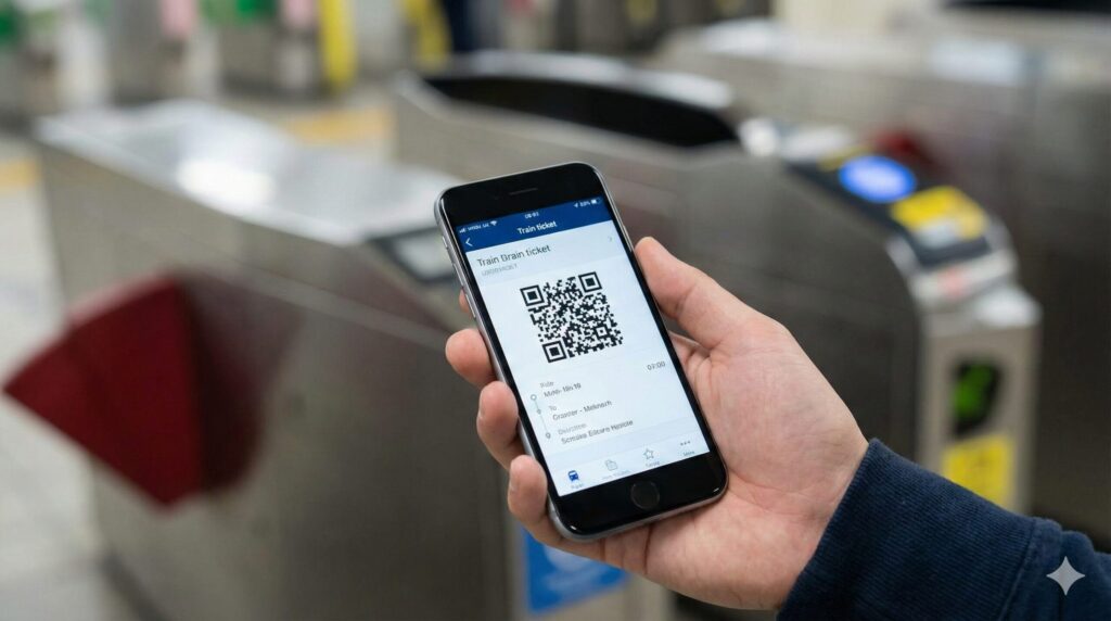 デジタル乗車券の使い方はアプリが必要