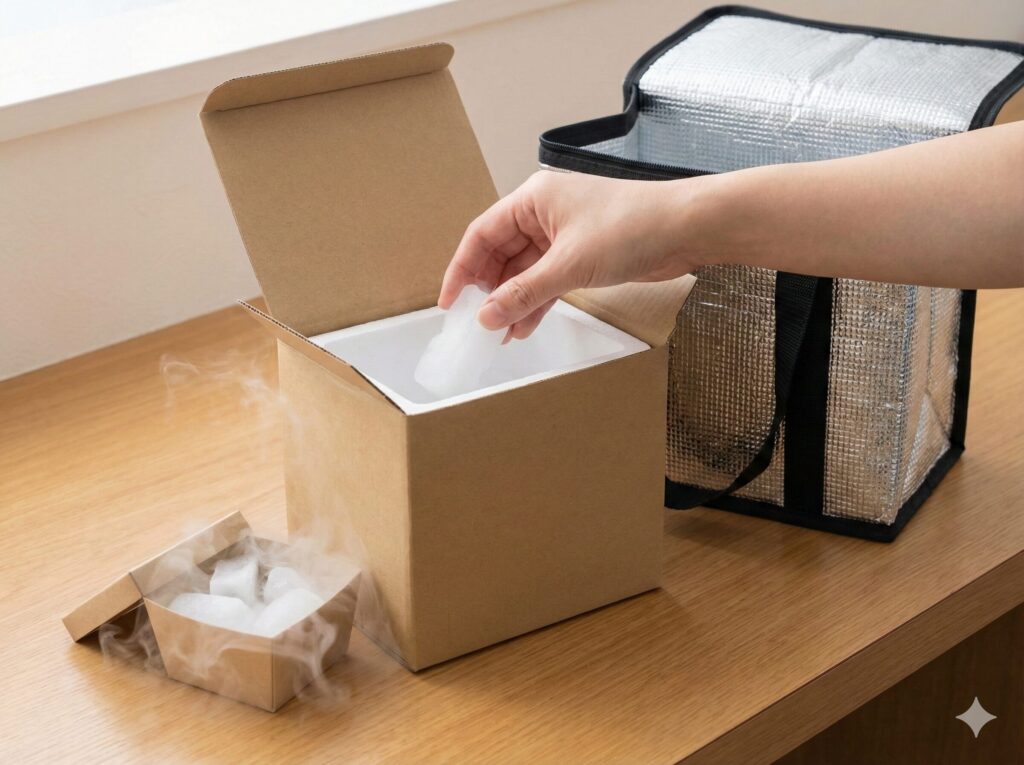 持ち帰りドライアイスの時間と値段について