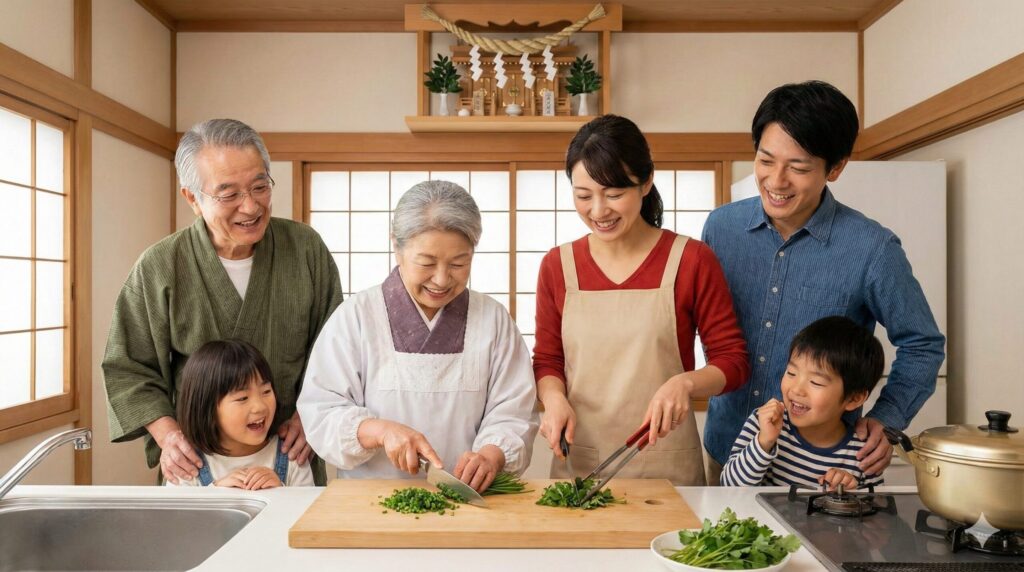 七草囃子の儀式と無病息災の願い