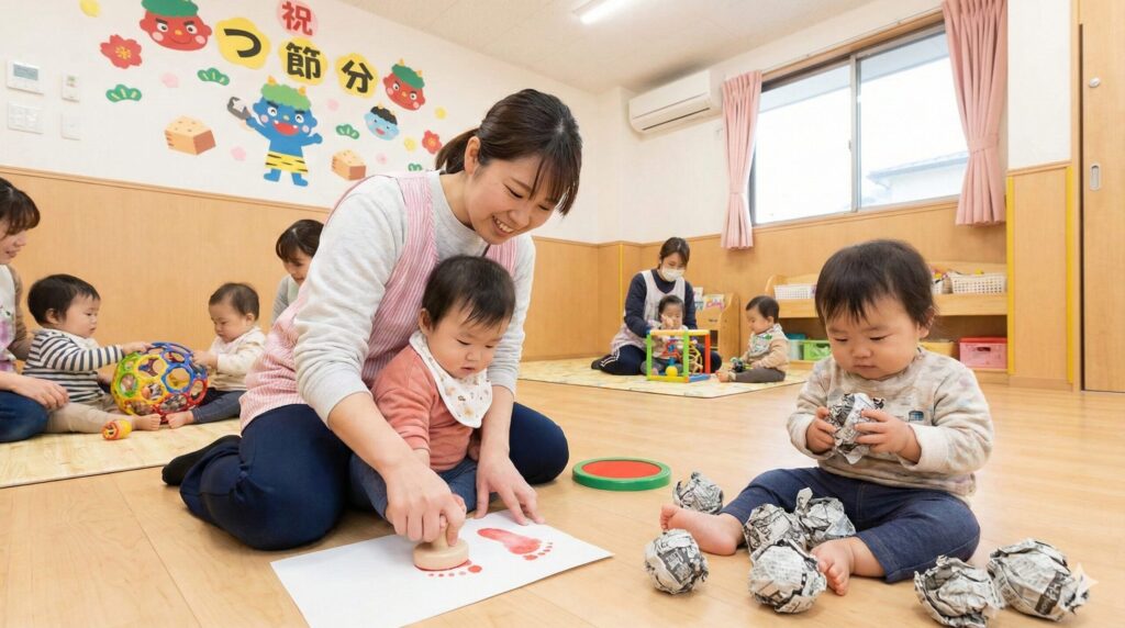 0歳児の節分のねらいに合う活動と製作