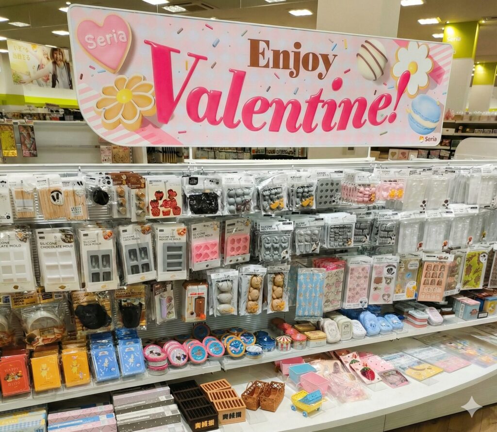 セリアのバレンタインはいつまで?2026年の期間は?