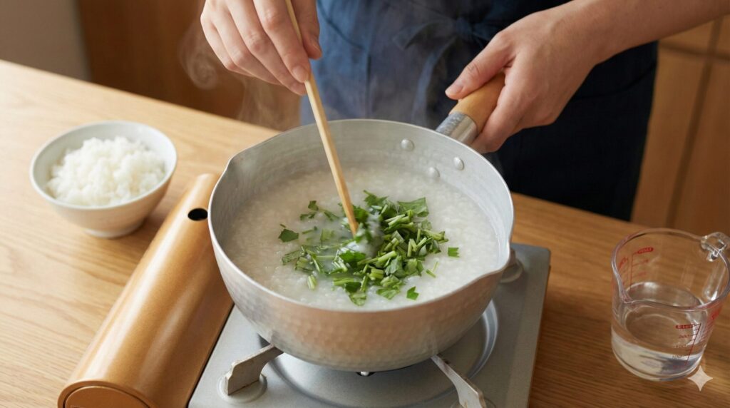 失敗しないちょっと雑炊の七草粥レシピ