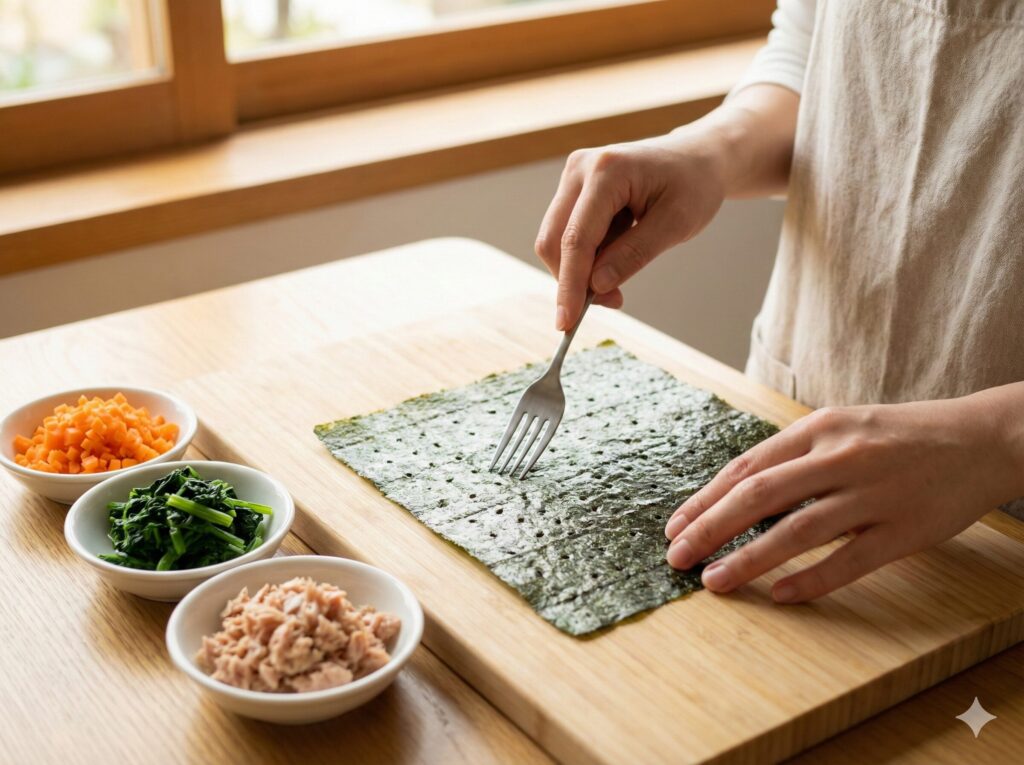 食べにくい海苔や具材による事故を防ぐ方法