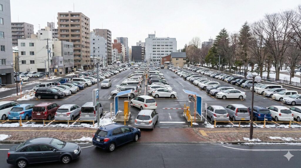 駐車場はある？車での来場と周辺パーキング事情