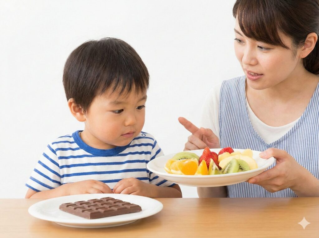 チョコはいつから?2歳に与えない理由