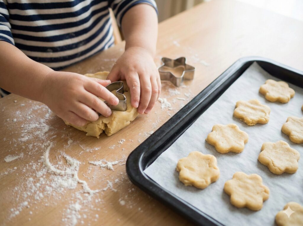 パパへプレゼントする2歳の制作体験