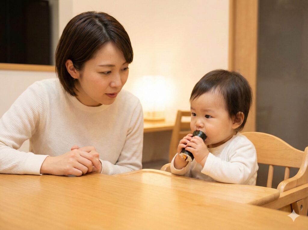誤嚥を防ぐための食事中の見守り