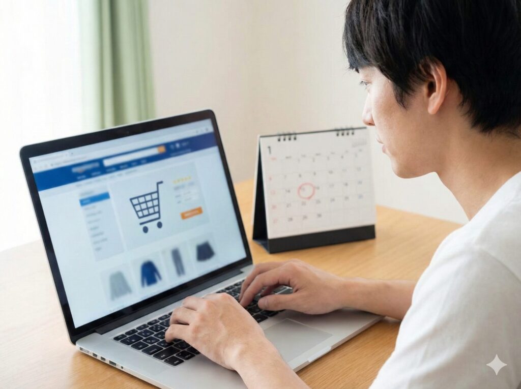 催事場ごとの開催期間と場所の違い