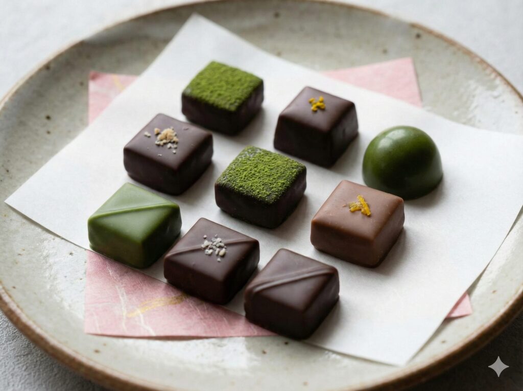 2026年トレンドの和素材チョコやプレゼント