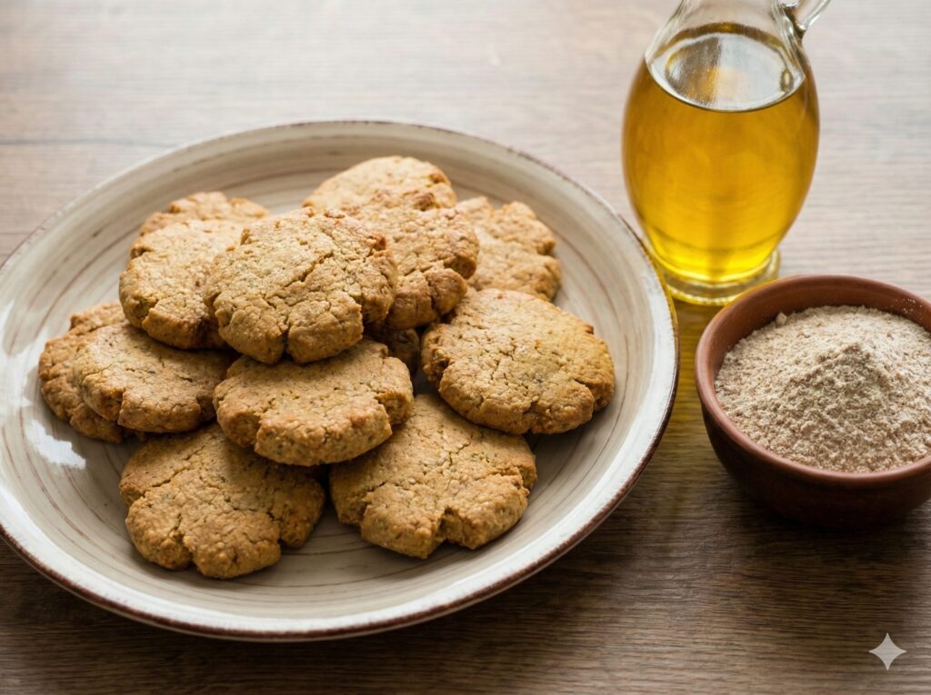 バターなしでヘルシーなクッキーの作り方