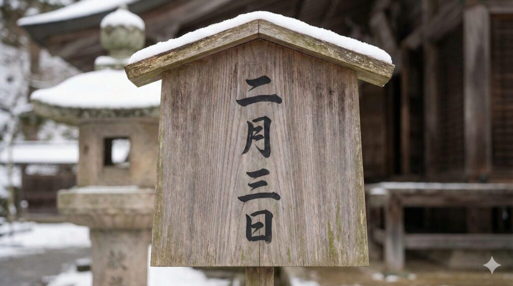 2026年は2月3日開催と時間の詳細