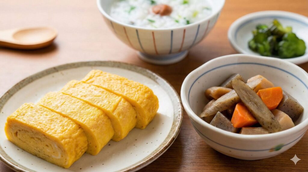 付け合わせに最適な副菜と卵焼きの相性