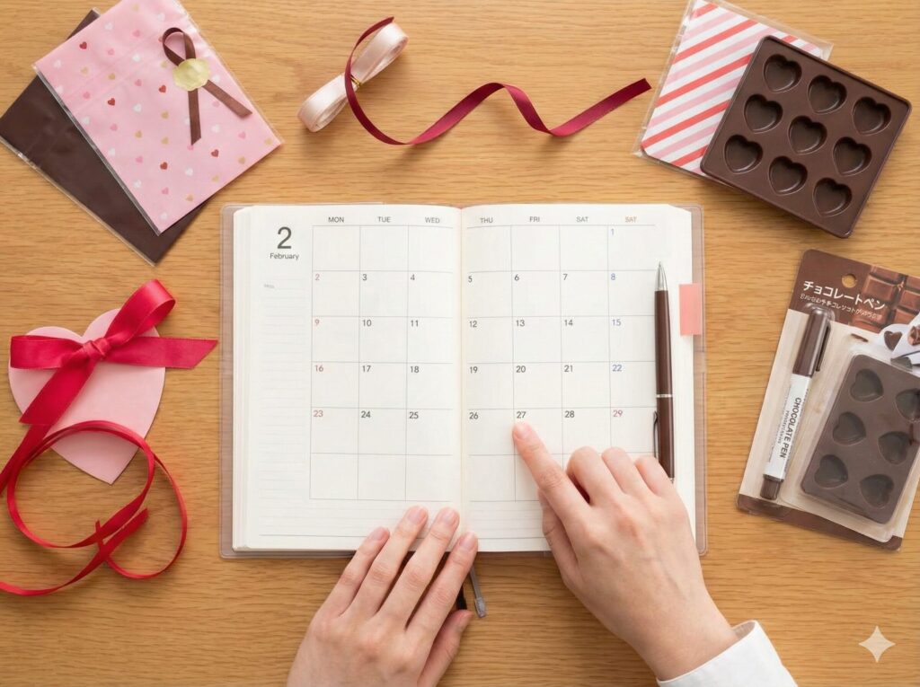 セリアのバレンタインはいつまで買えるか徹底攻略