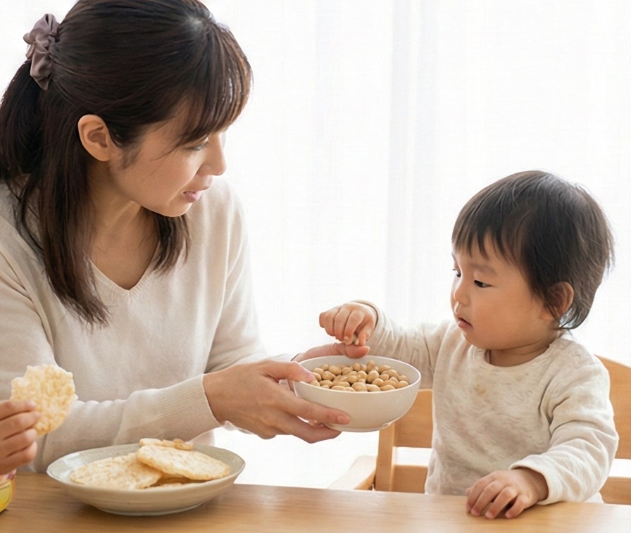5歳以下には豆を食べさせない基準