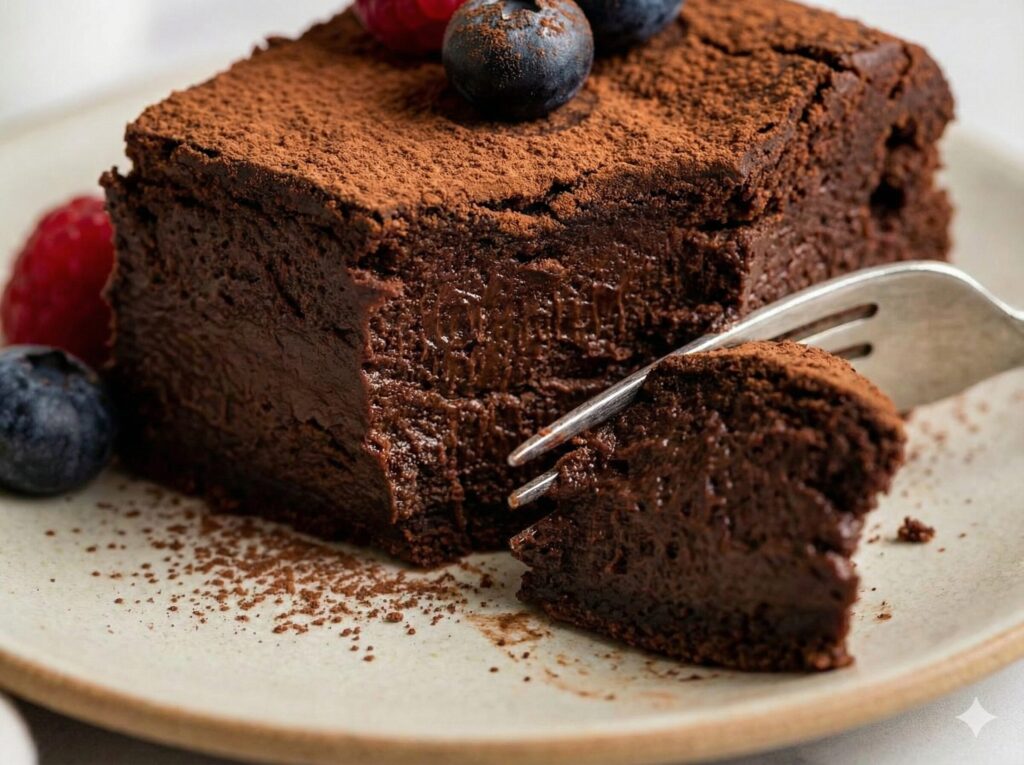 人気のガトーショコラは粉なしで濃厚に