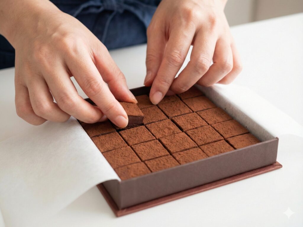 きょうの料理で学ぶ本格生チョコのコツ