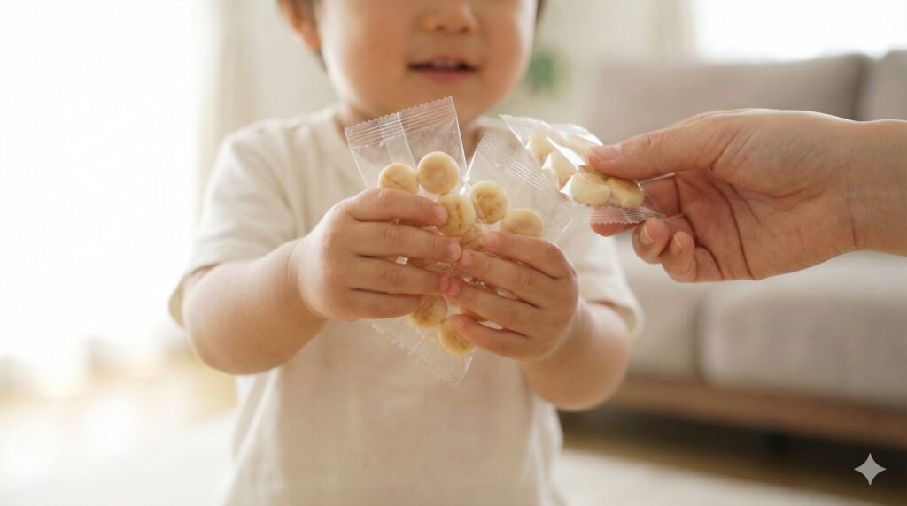 お菓子なら個包装のボーロが最適