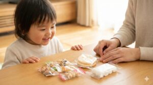 2歳の豆まき代用はコレ！誤飲なしで安全に楽しむ食品と遊び方