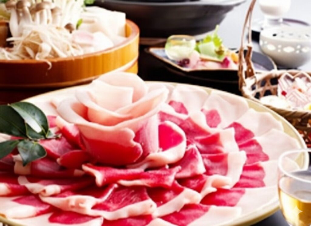 ぼたん鍋やジビエのグルメを堪能