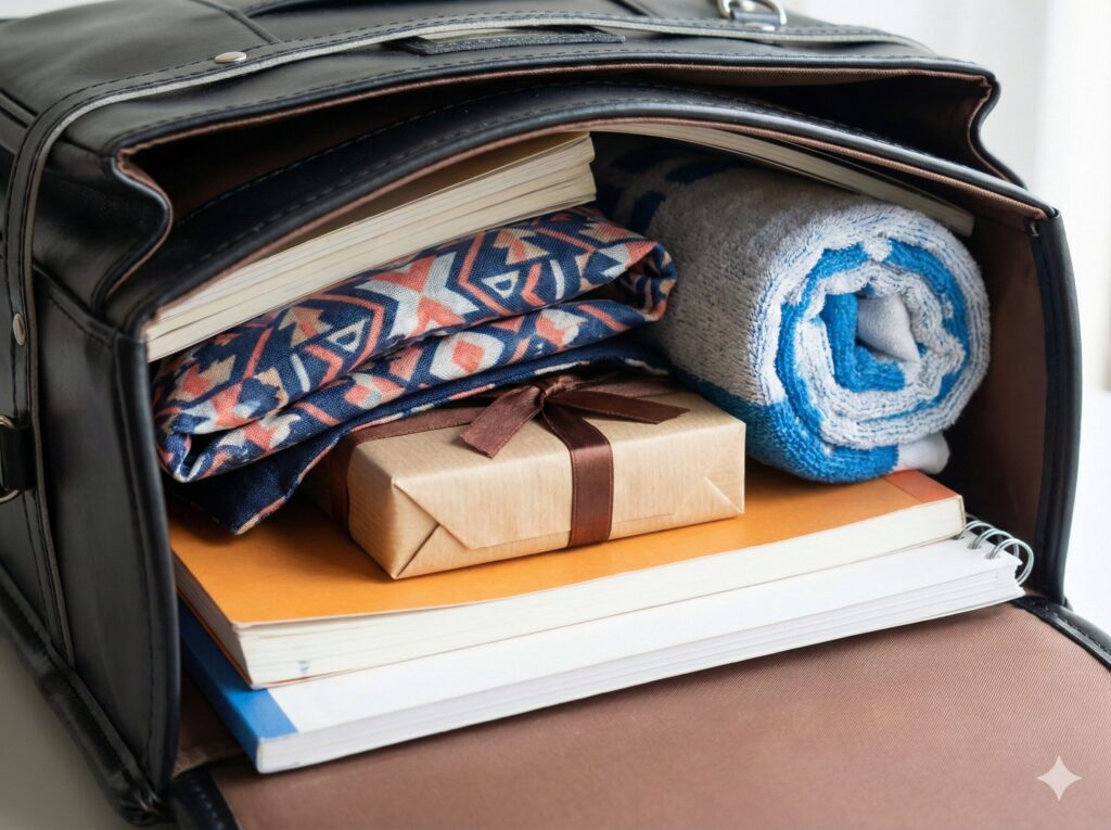 先生にバレないスクールバッグの隠し方