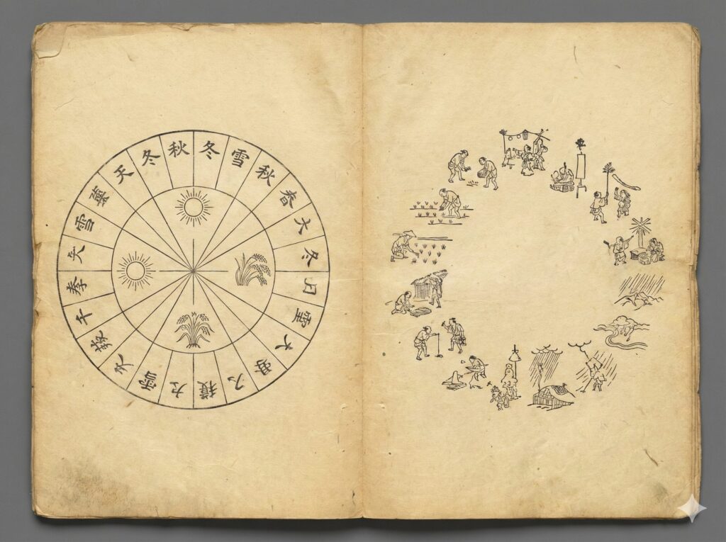 二十四節気と雑節における分類