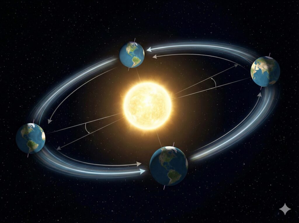 日付が変動する天文学的な仕組み