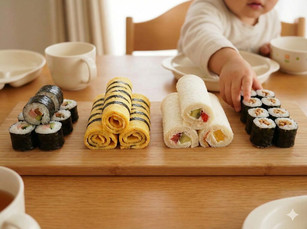 1歳半におすすめの恵方巻きレシピ4選