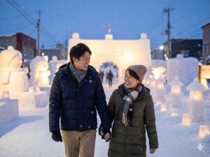 Happyバレンタイン！雪と氷のまつりで過ごす2026冬デート