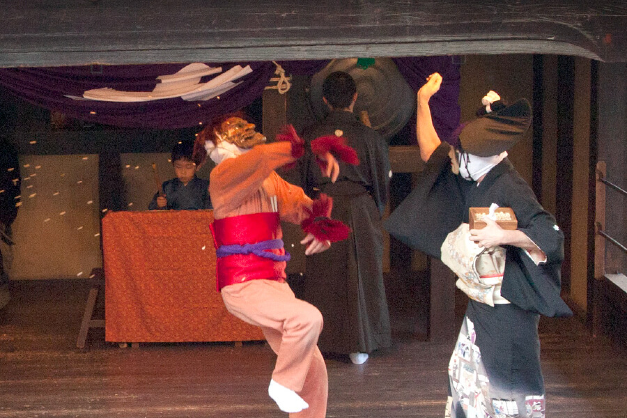 壬生狂言「節分」のあらすじと上演時間ガイド