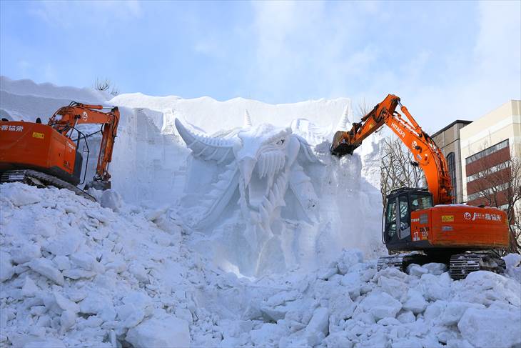 さっぽろ雪まつりの解体とその後