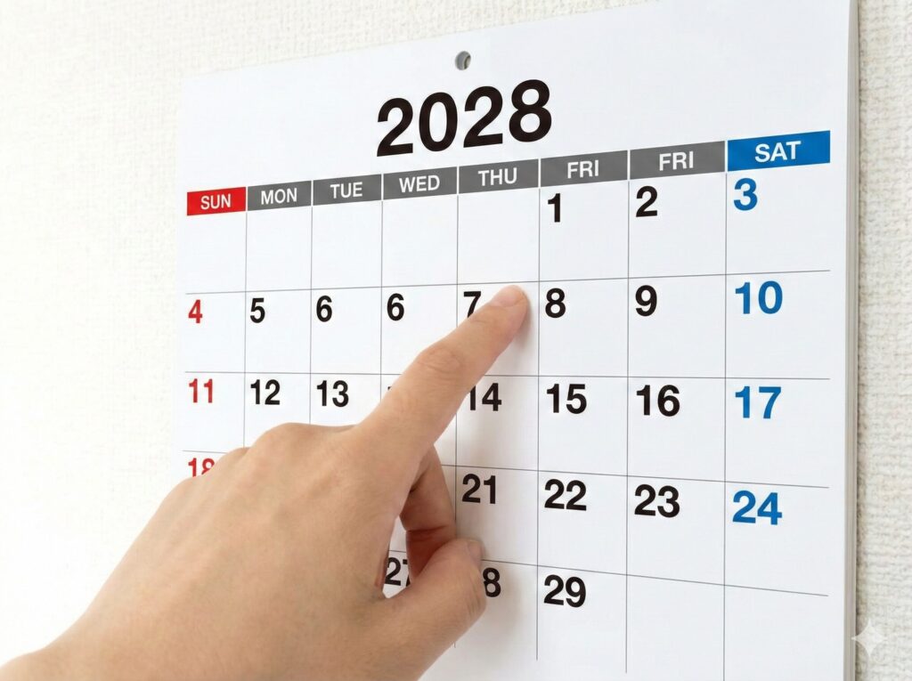 次はいつ訪れるのか