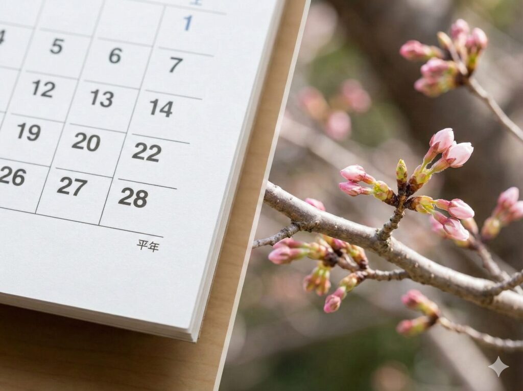 平年の意味とカレンダーのズレ