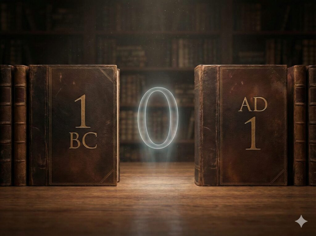 歴史上における西暦0年の不在と実在