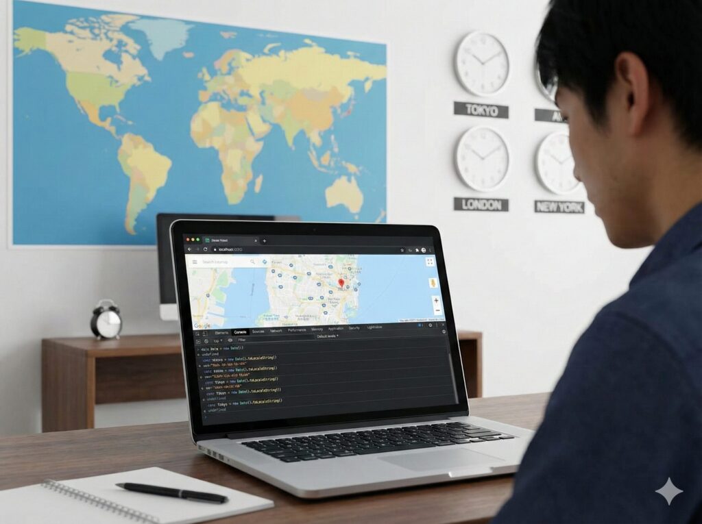JavaScriptにおけるタイムゾーンとズレ