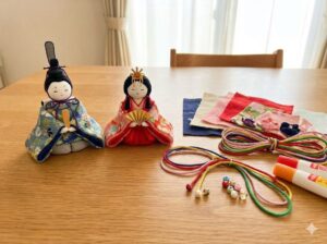 すてきにハンドメイドの雛人形作り！型紙入手や100均活用術