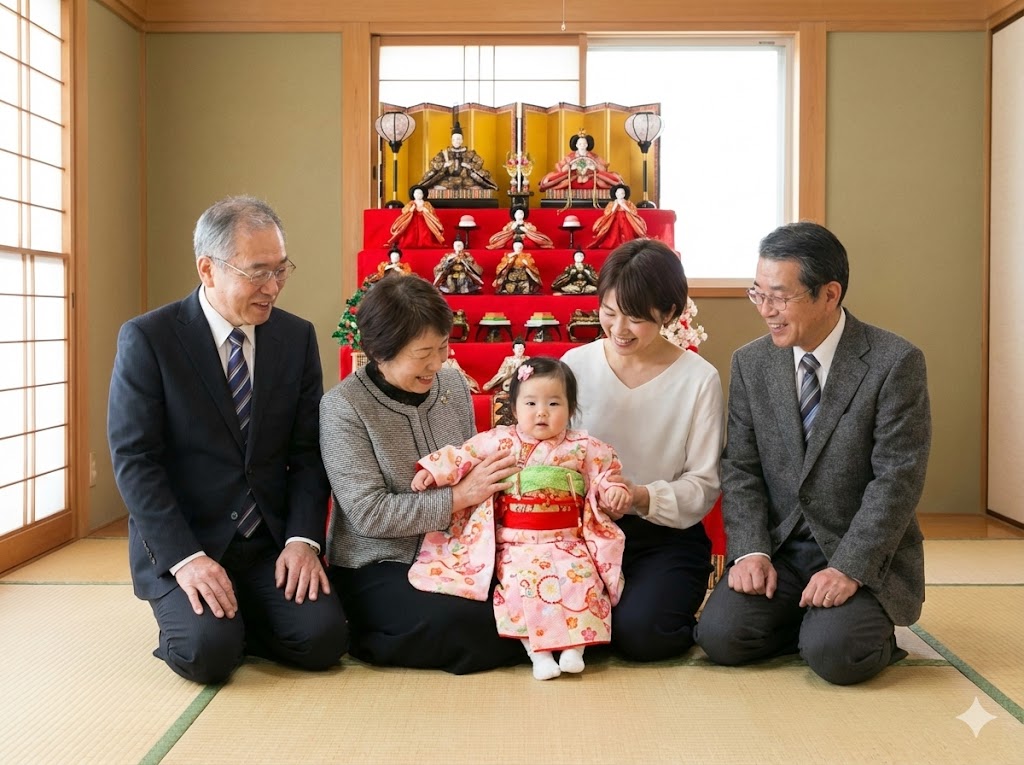 雛人形は誰が買う？母方の実家か両家折半かの傾向