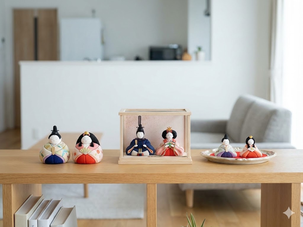 コンパクトで人気！木目込みや親王飾りの種類と特徴