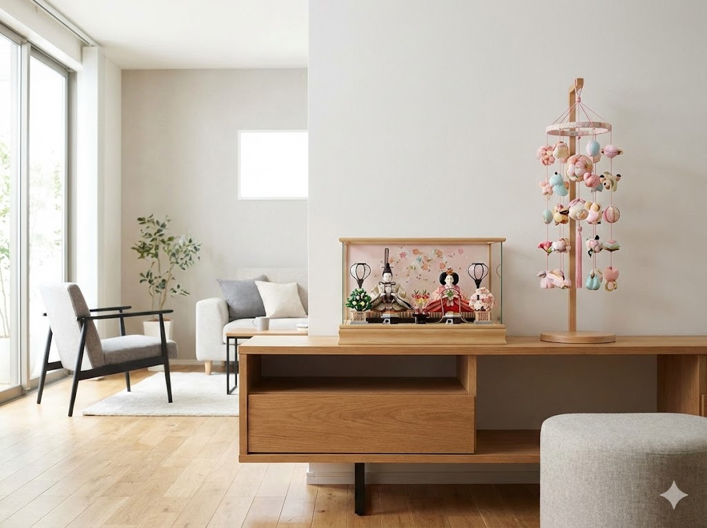 現代の住宅事情に合うコンパクトな飾り