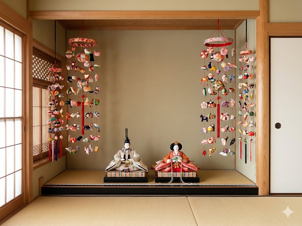 雛人形とセットで飾る守護と招福の効果