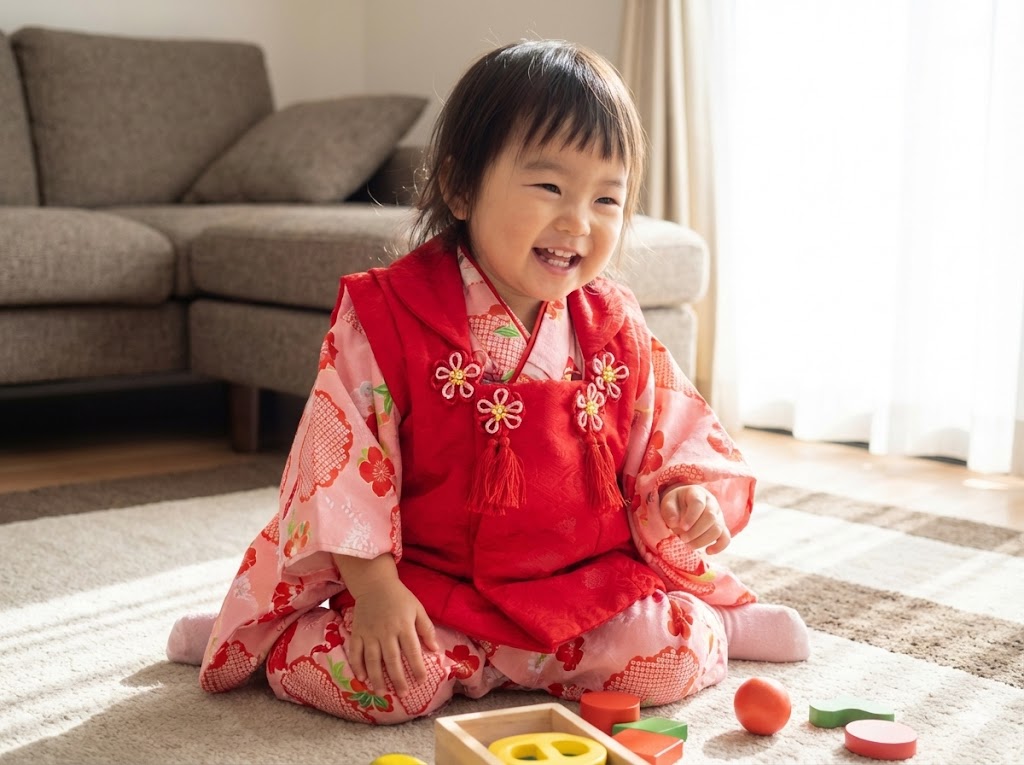 1歳9ヶ月でも着やすい衣装の選び方