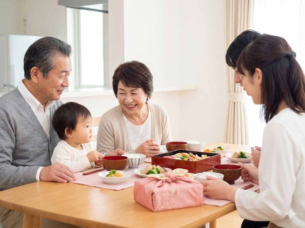 祖父母とのお祝いマナーとプレゼント