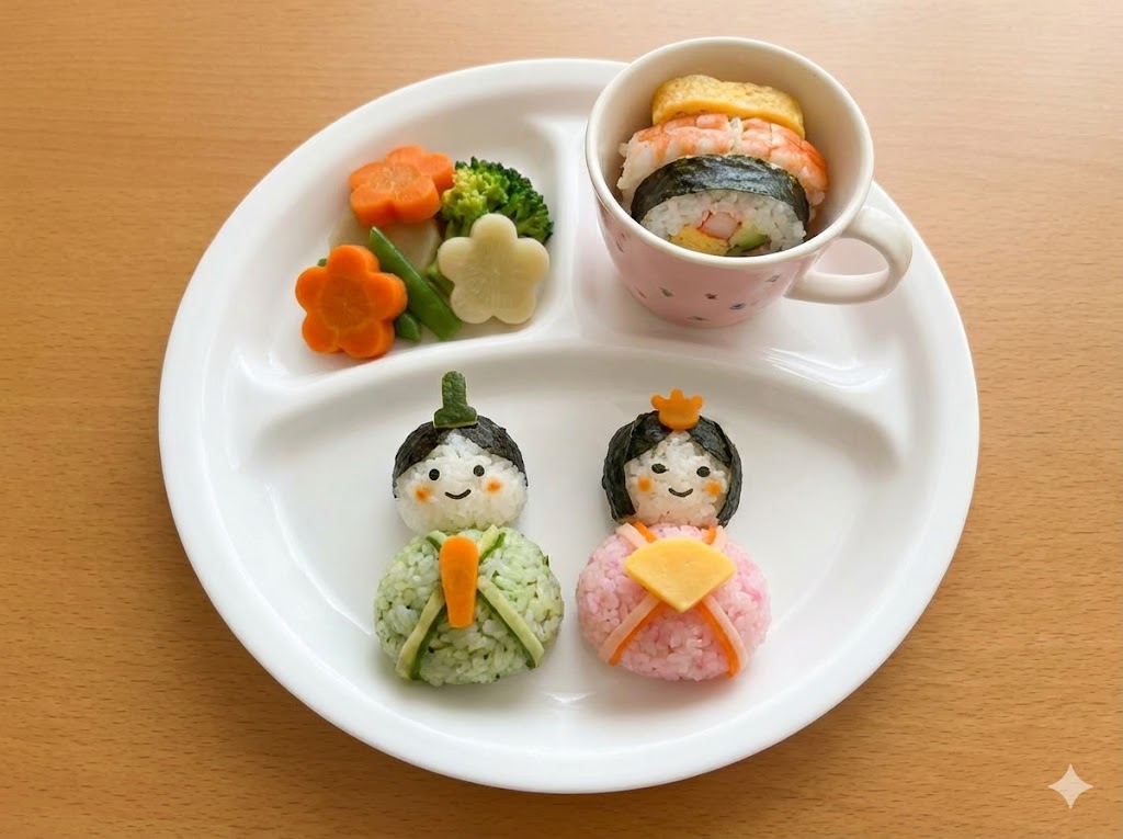 1歳9ヶ月向けご飯とひな祭りメニュー