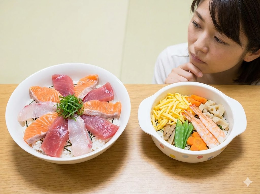 ちらし寿司の生魚はいつから?