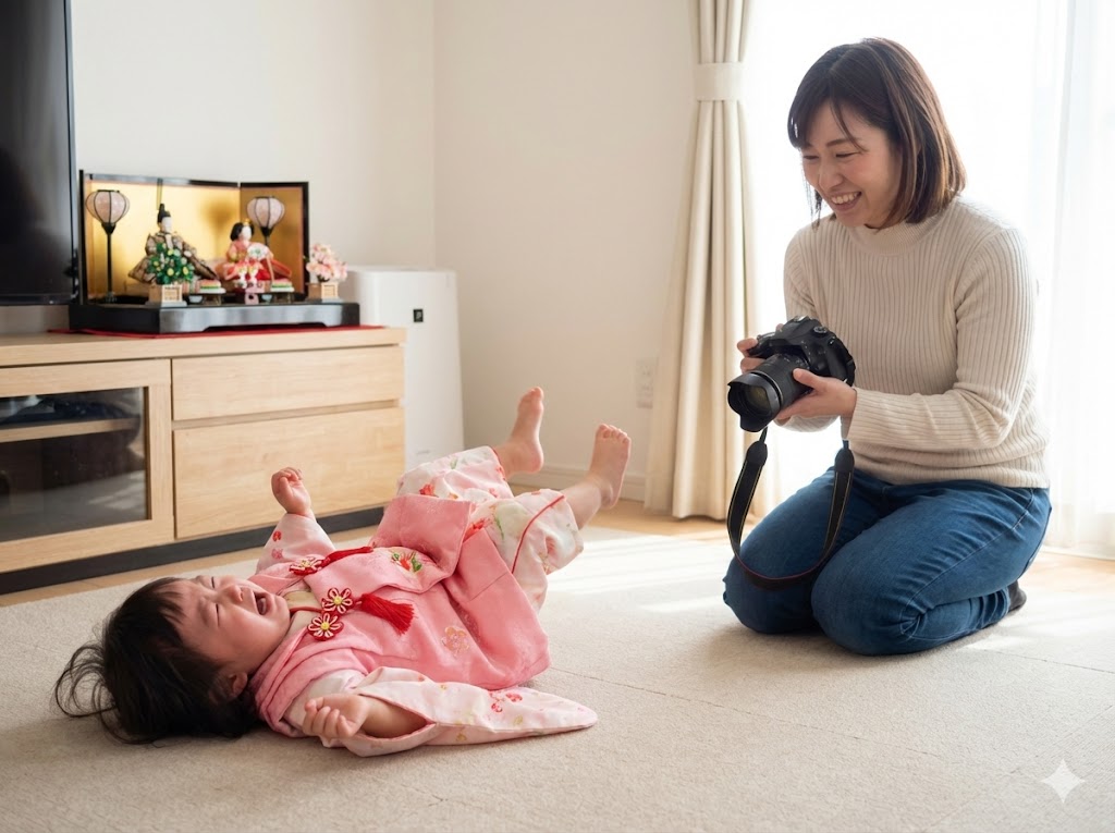 イヤイヤ期の写真の撮り方とコツ